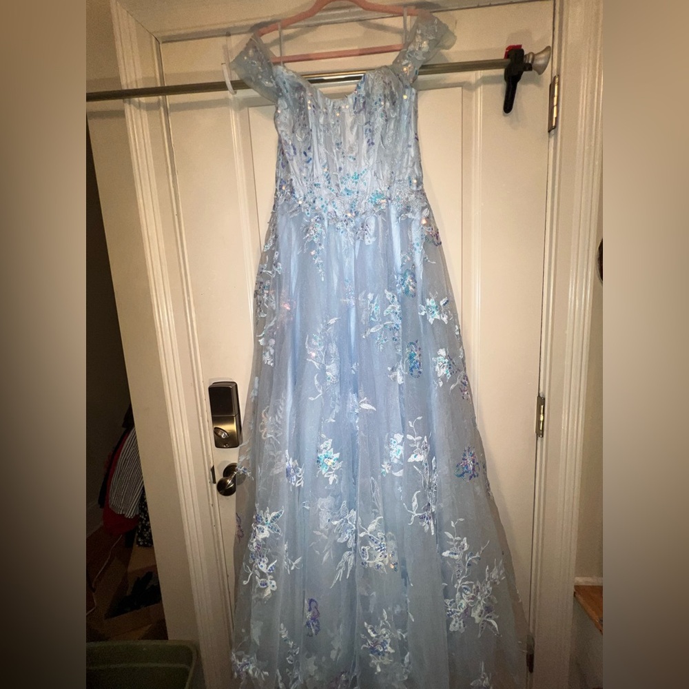 Andrea and Leo tulle gown. Size: 12.  Ask: $120.